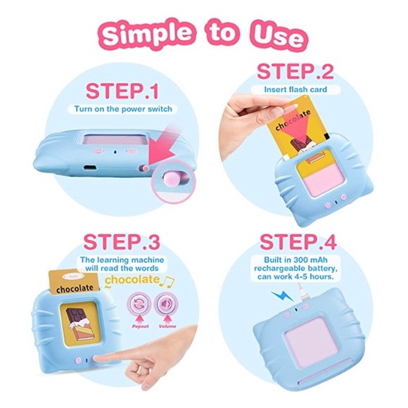 Kids Talking Flash Cards - Picture 5 of 8